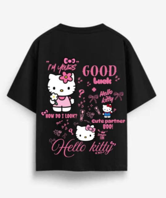 HELLO KITY OVERSIZED T-SHIRT