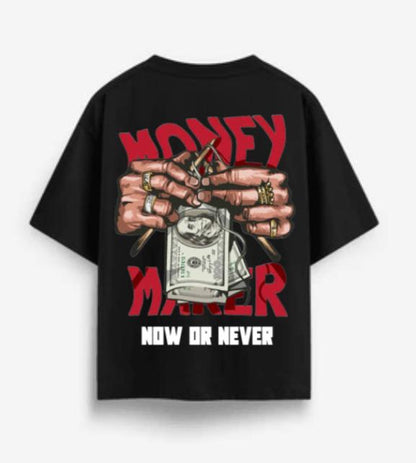 MONEY MAKER OVERSIZED T-SHIRT